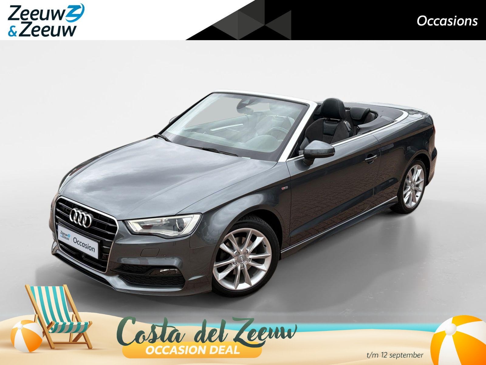 Audi A3 Cabriolet 1.4 TFSI CoD Sport Pro Line S *Automaat*Na, Auto's, Audi, Gebruikt, Euro 6, 4 cilinders, 4 stoelen