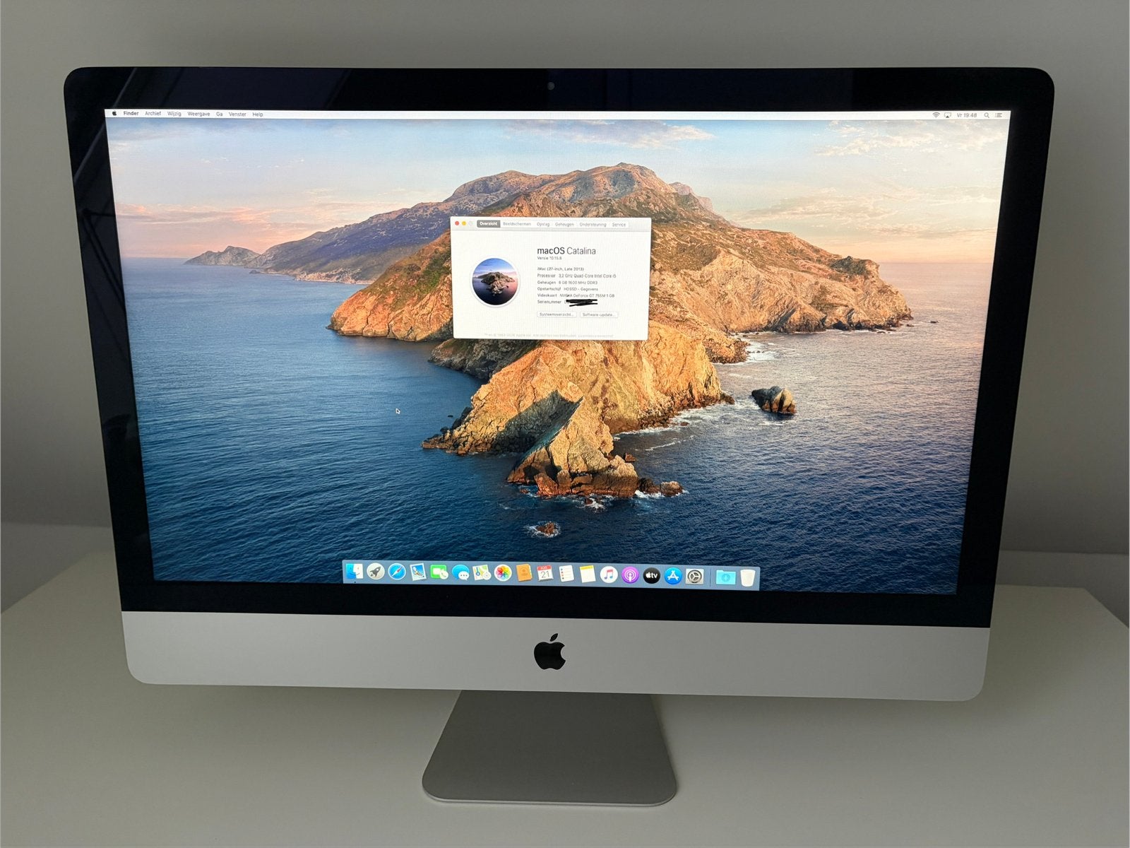 Apple iMac 27 Inch (laat 2013), Ophalen, 256 GB, IMac, Zo goed als nieuw