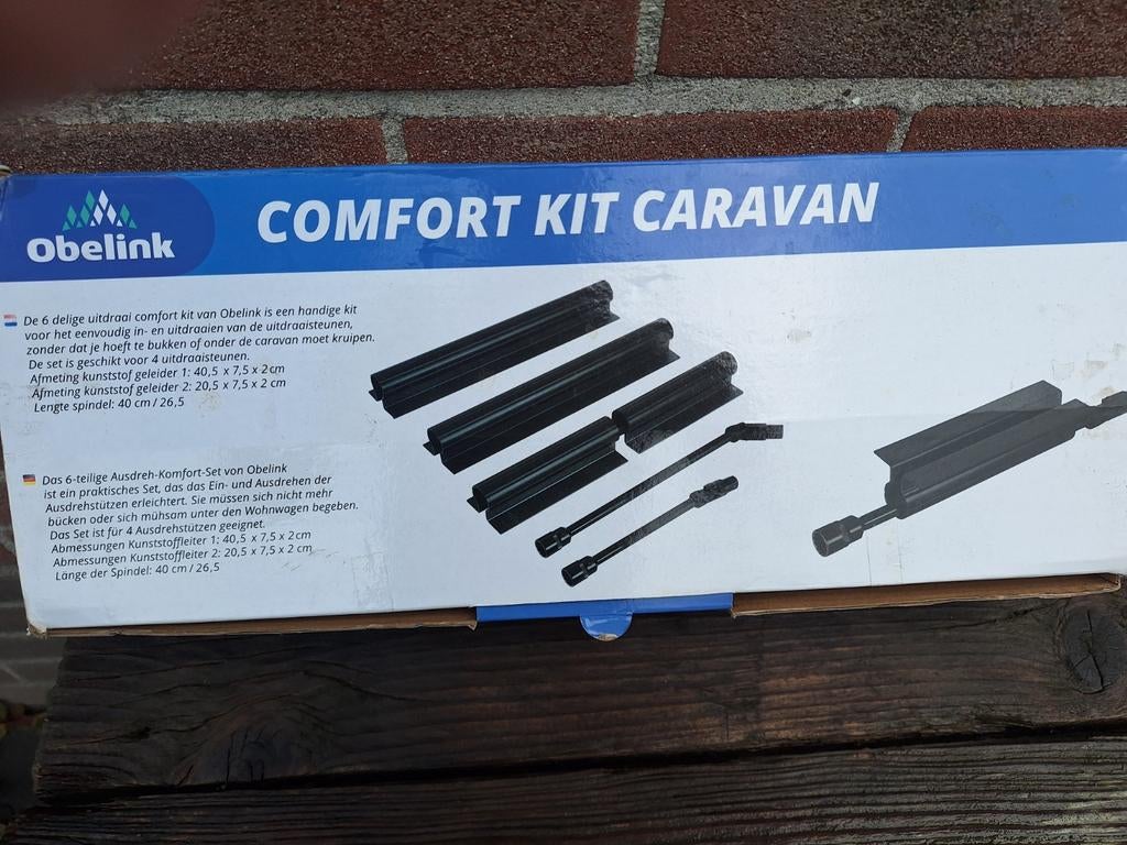 Obelink Comfort Kit Caravan - 6-delig uitdraai set, Ophalen of Verzenden, Nieuw