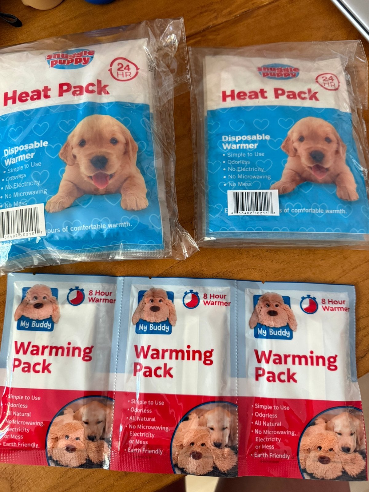 9 grote heat pack, 3 kleine (snuggle puppy) puppy, Ophalen, Hond