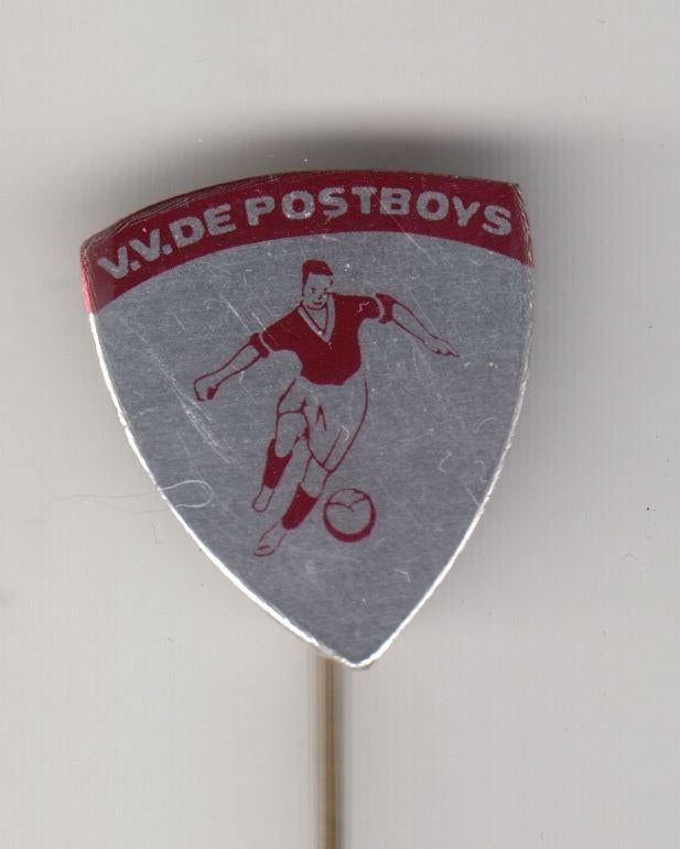 Voetbal VV de Postboys speldje, Gebruikt, Niet vindbaar, Niet vindbaar, Speldje of Pin