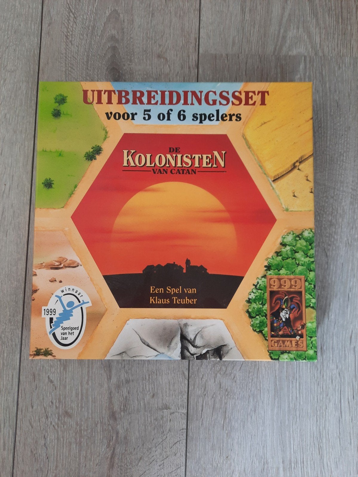 Kolonisten van Catan Uitbreidingsset 5-6 spelers, Vijf spelers of meer, Ophalen of Verzenden, Zo goed als nieuw, 999 Games
