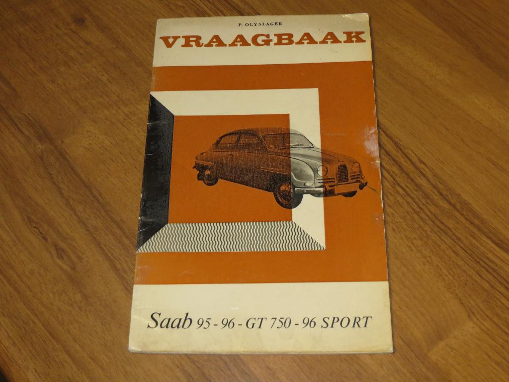 Vraagbaak Saab 96, Saab 95, Saab GT 750, Saab 96 Sport af 60, Ophalen of Verzenden