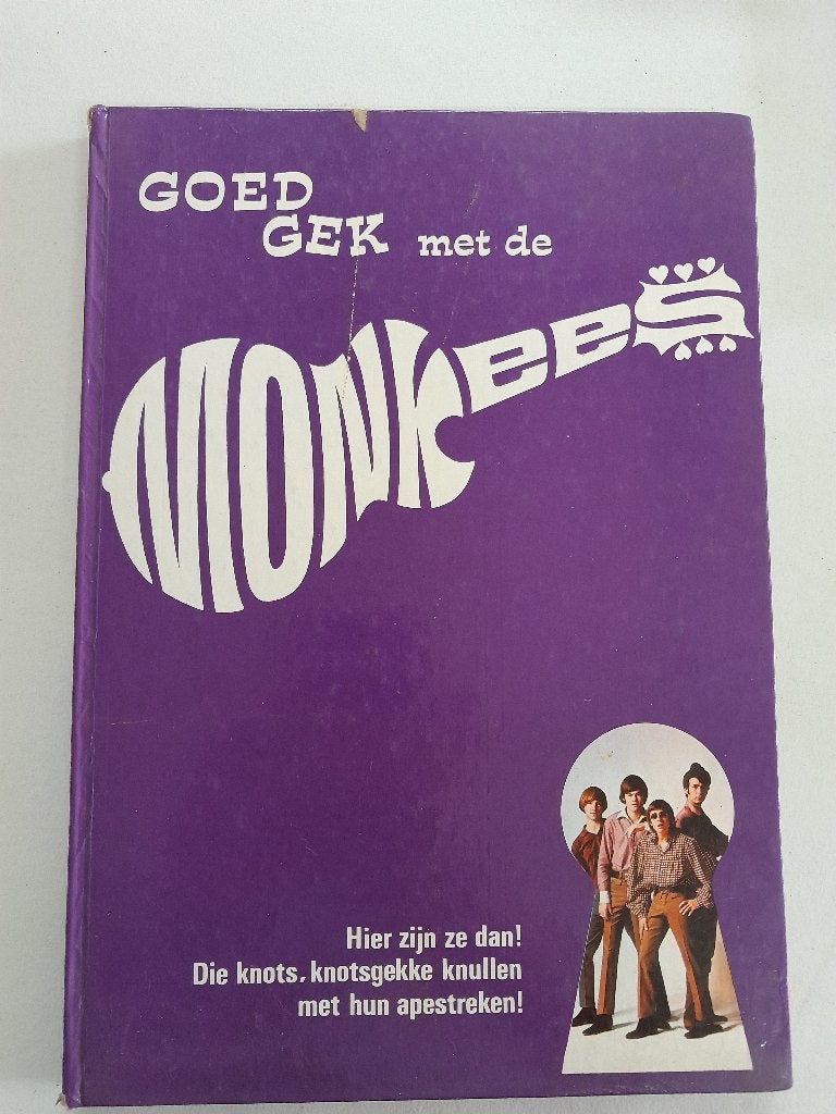Stripboek Goed Gek met de Monkees, Boeken, Eén stripboek, Ophalen of Verzenden, Gelezen