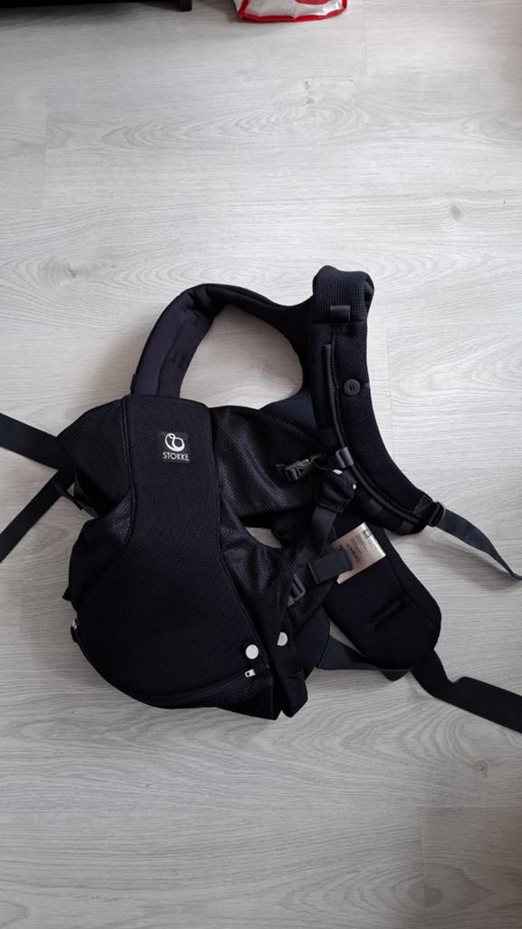 Stokke MyCarrier draagzak buik en rug. In zeer nette staat ., Kinderen en Baby's, Babydragers en Draagdoeken, Overige merken, Buik of Rug