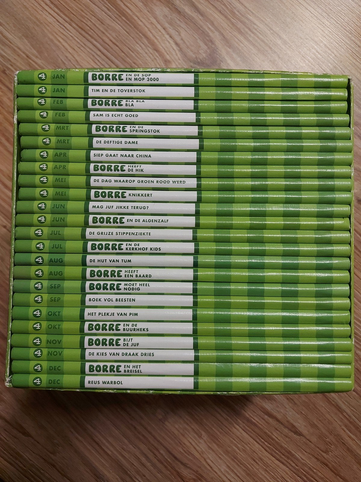 Complete serie Borre boekjes, groep 4, Ophalen of Verzenden, Zo goed als nieuw, Jeroen Aalbers, Fictie algemeen
