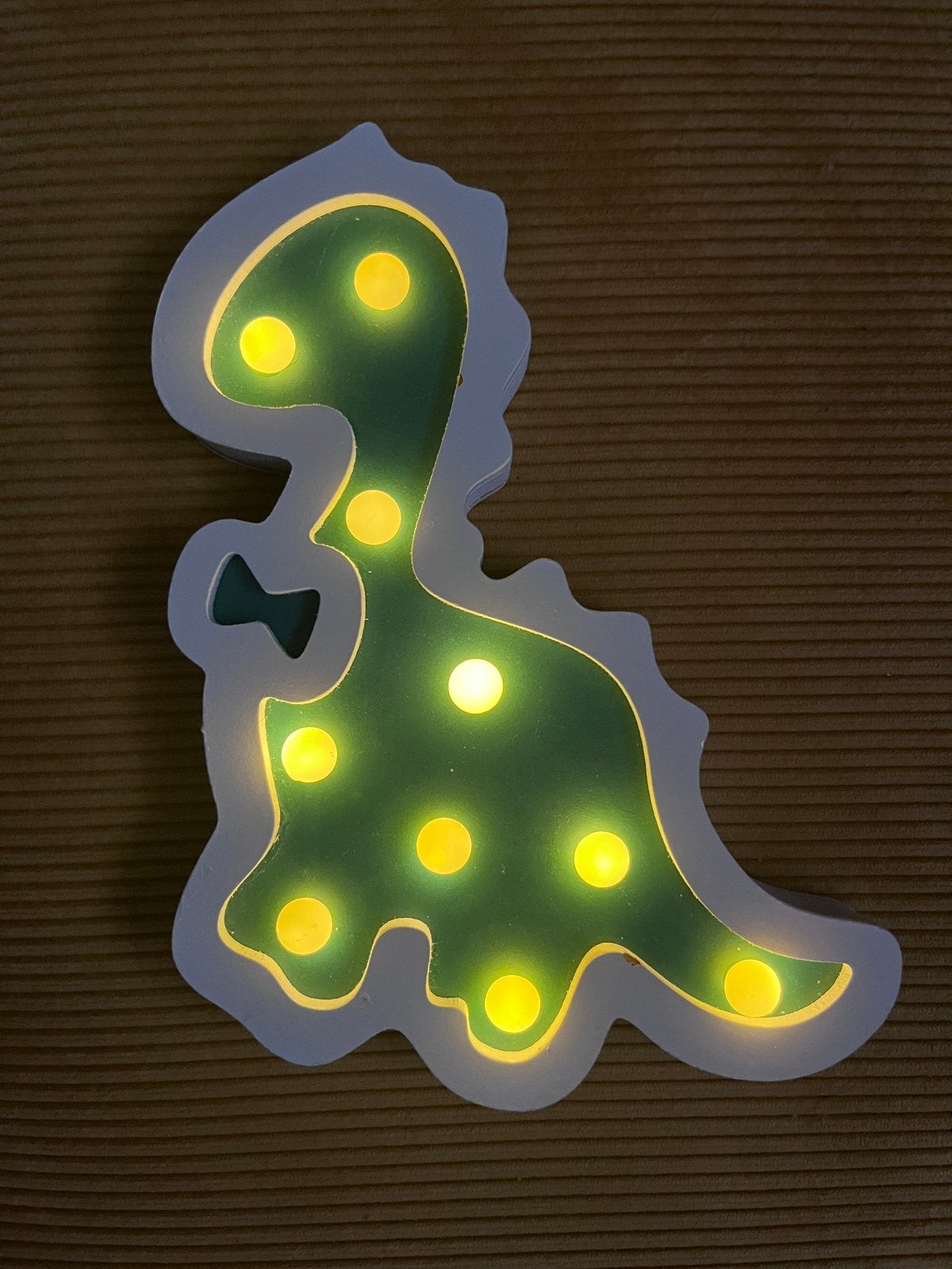 Dinosaurus LED Lamp Kinderkamer - Inclusief Batterij, Ophalen of Verzenden, Zo goed als nieuw, Overige merken, Groen