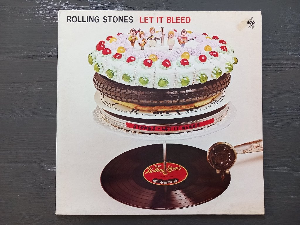 LP  Rolling Stones - Let it bleed (1969), Cd's en Dvd's, LP, Gebruikt, Ophalen of Verzenden, Classic Rock