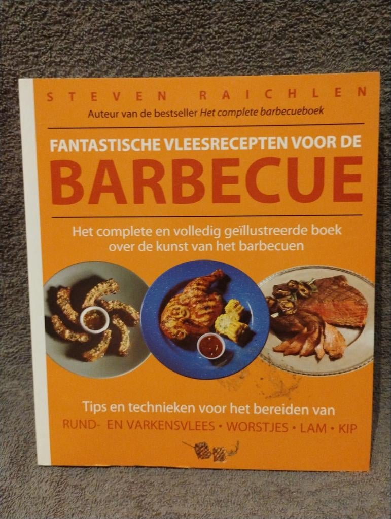 Fantastische Vleesrecepten voor de Barbecue - Steven, Ophalen of Verzenden