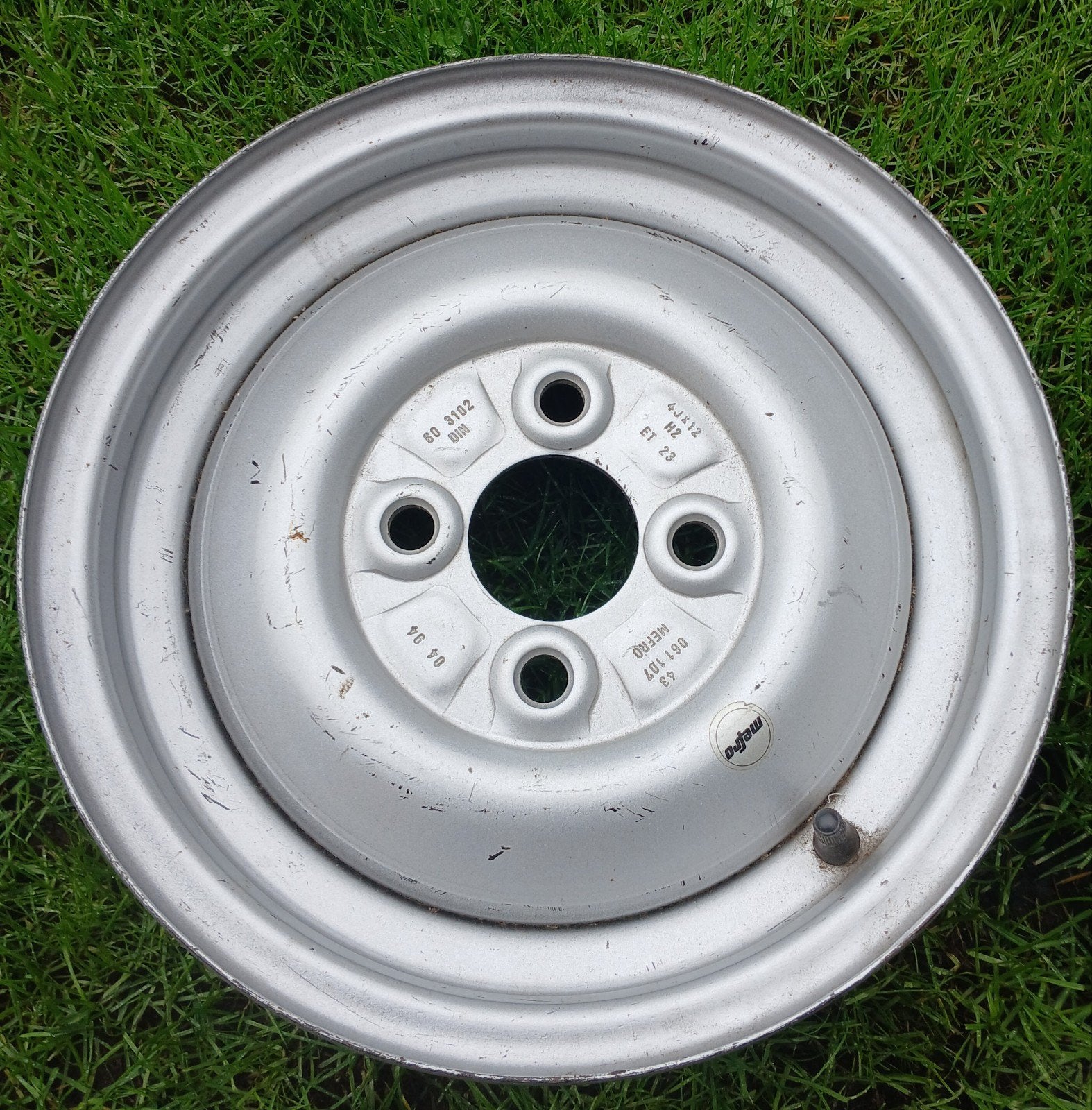 wiel 4J x 12 inch  H2, Ophalen of Verzenden, Zo goed als nieuw