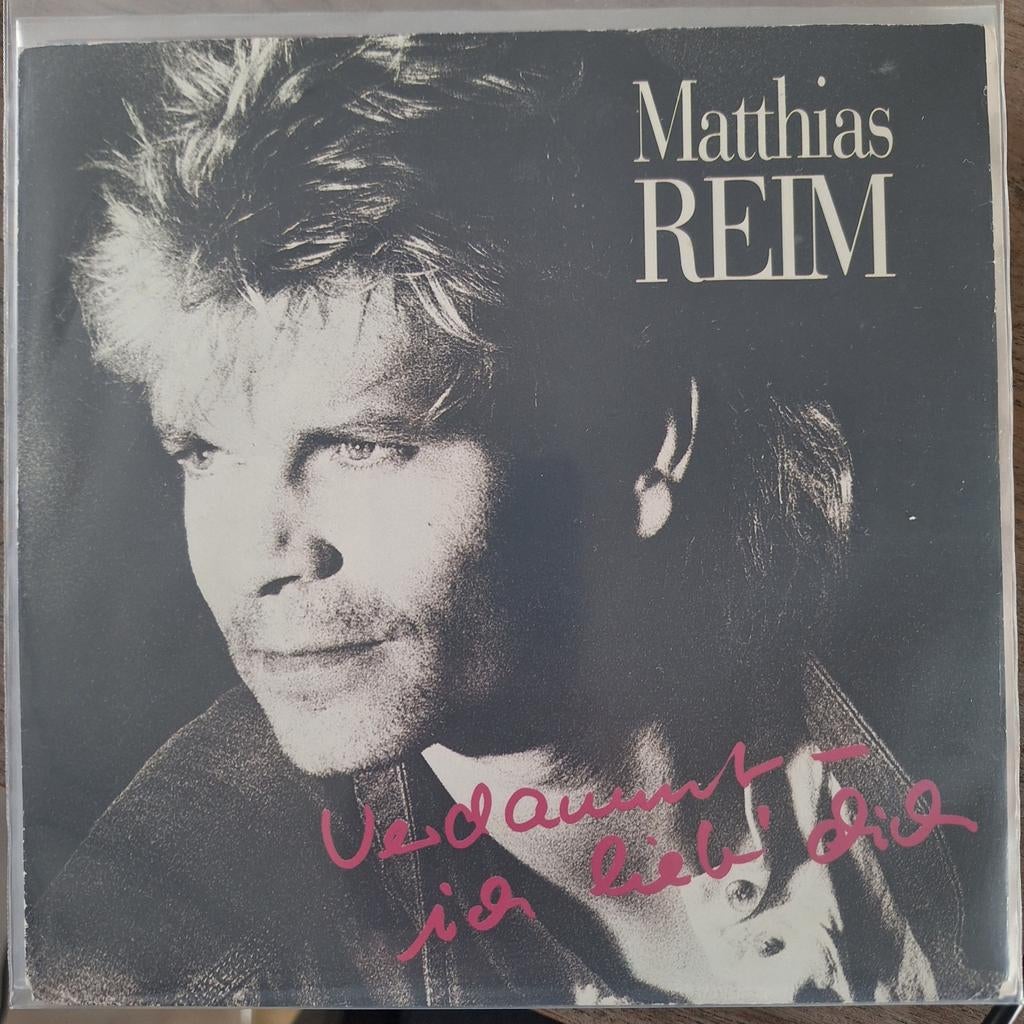 Matthias Reim Verdammt ich lieb dich, Cd's en Dvd's, 7 inch, Single, Ophalen of Verzenden, Zo goed als nieuw