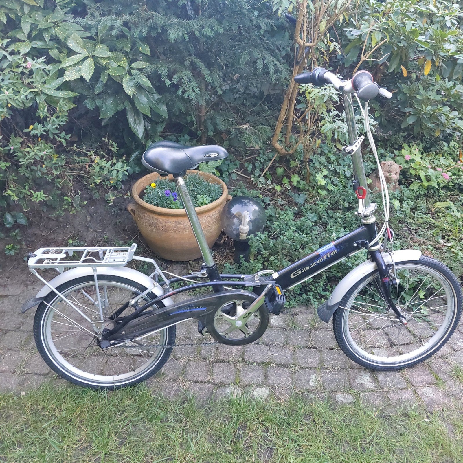 Gazelle Kwikvouw vouwfiets 3 versnellingen, Ophalen, 20 inch of meer, Gebruikt, Versnellingen