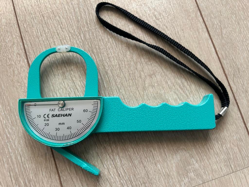 SAEHAN Huidplooimeter / Fat Caliper met etui, Ophalen of Verzenden, Gebruikt, Overige typen