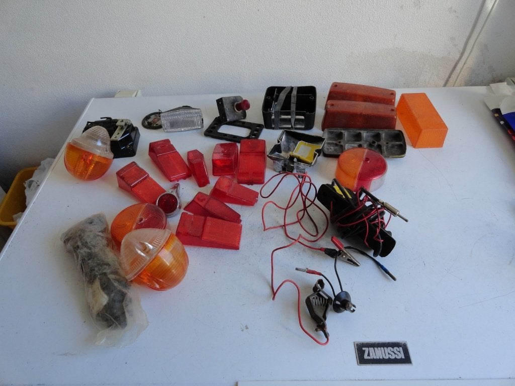 Autolampen, ouderwets, serie aan oude lampen en toebehoren, Ophalen of Verzenden