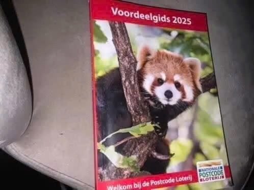 Voordeelagenda xxx 2025 Postcodeloterij, Tickets en Kaartjes, Kortingen en Cadeaubonnen, Drie personen of meer, Kortingsbon