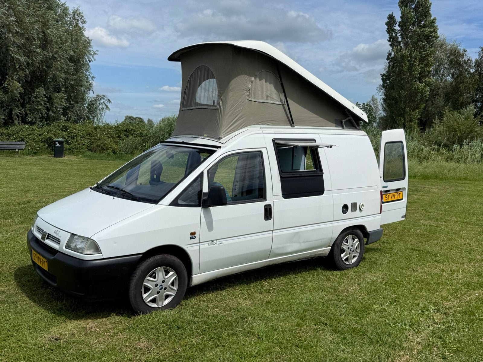 Fiat Scudo Burow Fabriekscamper Apk 4-2027 lichtgewicht, Caravans en Kamperen, Overige merken, Buscamper of Camperbus, Ringverwarming