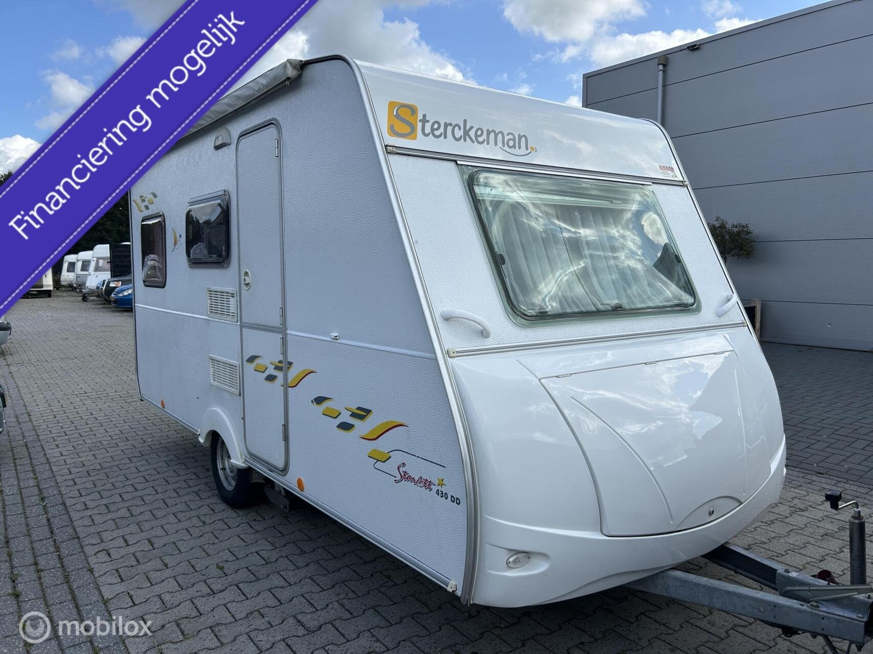 sterckeman 430 DD voortent+zak luifel mover, Sterckeman, Bedrijf, Gascomfoor, 5 tot 6 meter