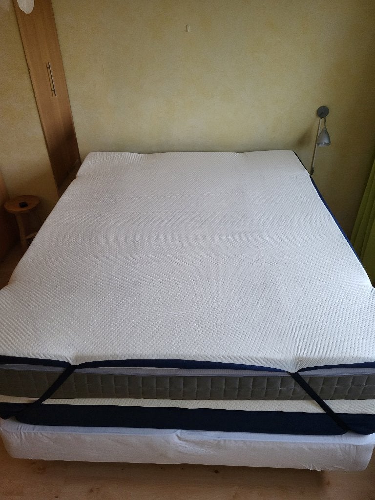 Te koop: tweepersoons, Matt sleeps topper, Huis en Inrichting, Slaapkamer | Matrassen en Bedbodems, Ophalen, Matras, 200 cm, 160 cm