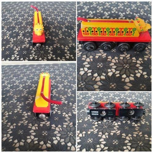 Thomas de trein Hout, Chinese Draak, Kinderen en Baby's, Ophalen of Verzenden, Zo goed als nieuw