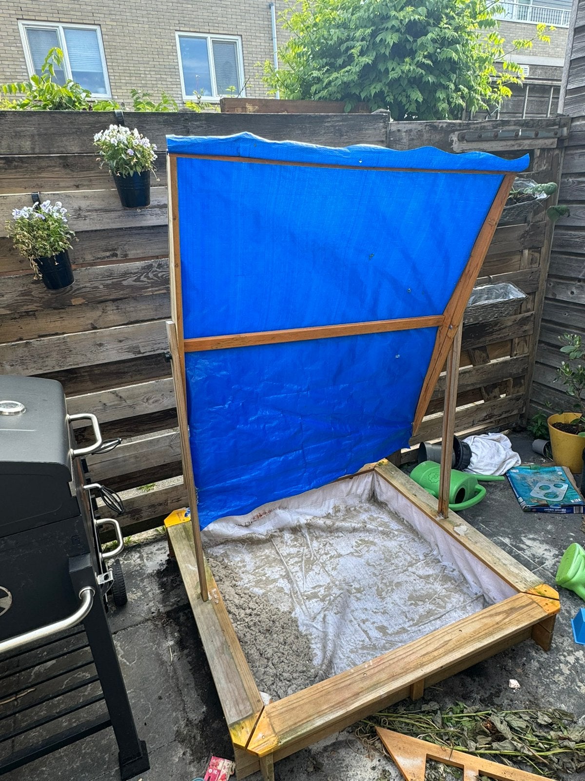 Gratis zandbak, Ophalen, Gebruikt, 200 cm of meer, 150 tot 200 cm