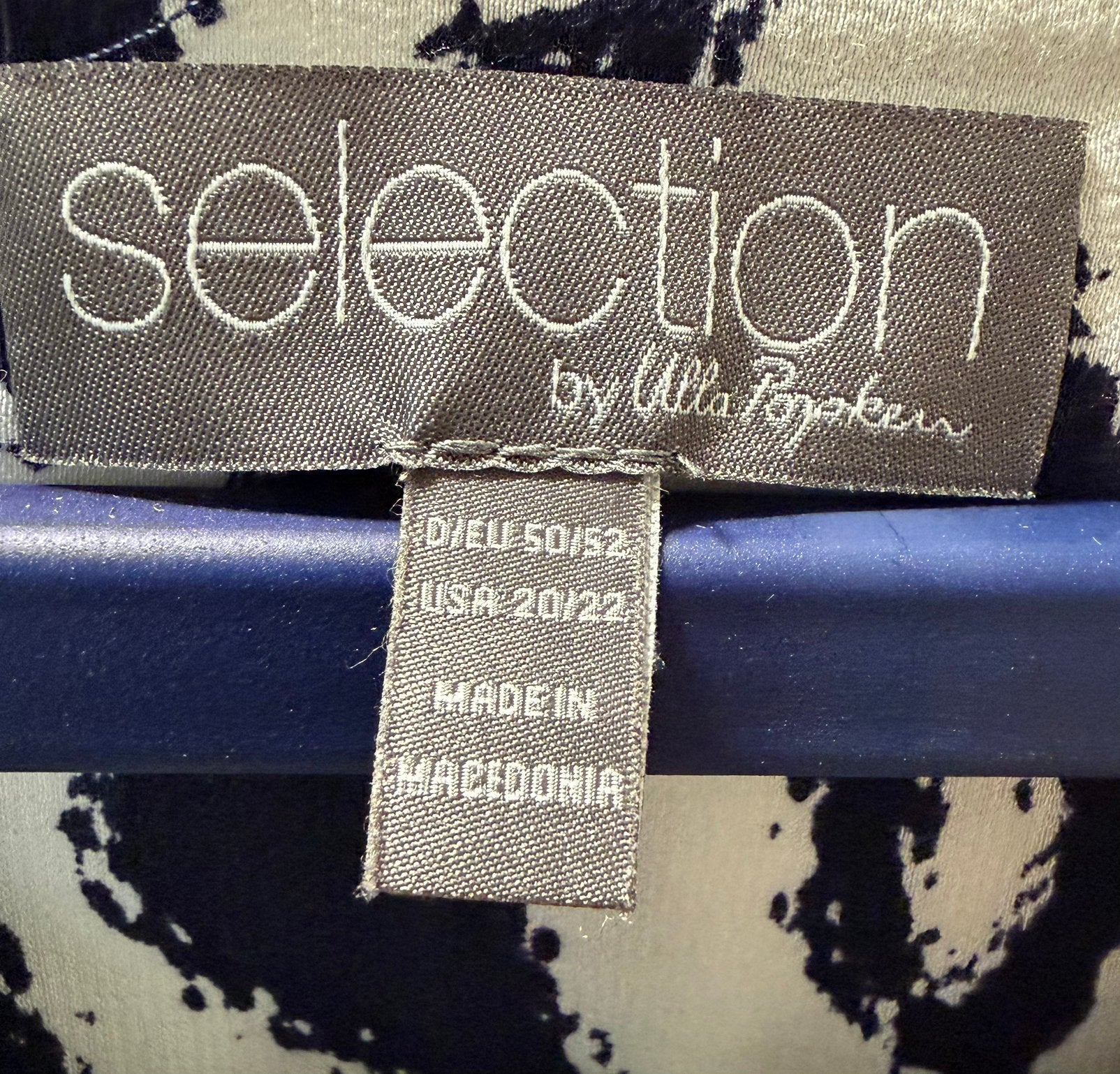 Ulla Popken Selection - lange tuniek- maat 50/52, Ophalen of Verzenden, Zo goed als nieuw, Blauw, Blouse of Tuniek