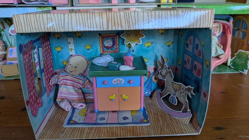 Mini Baby Born commode, Ophalen of Verzenden, Nieuw, Babypop