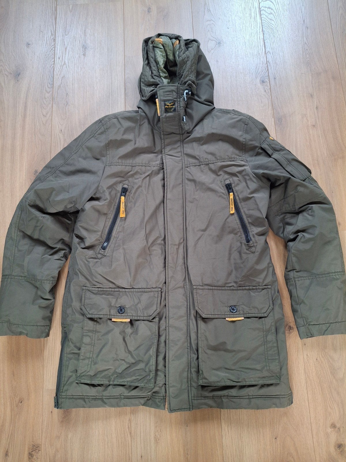 Stoere lange jas PME Legend Ice Pilot te koop! Maat XXL, Kleding | Heren, Overige maten, Ophalen of Verzenden, PME Legend, Gedragen