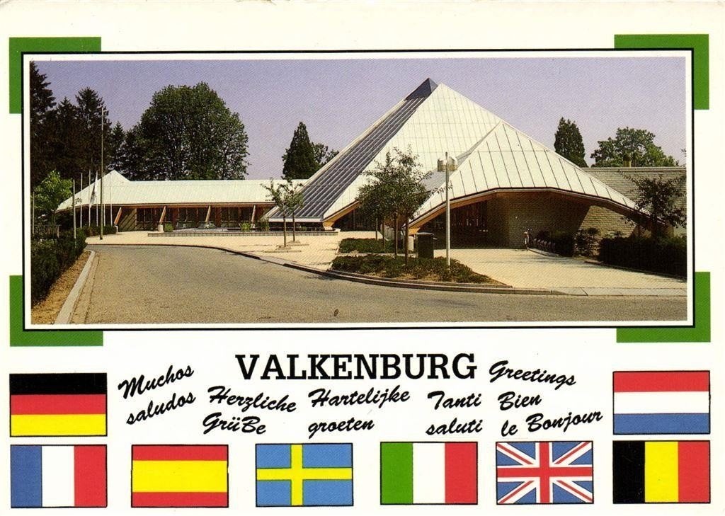 Valkenburg, Thermae 2000 - 1993 gelopen, Ophalen of Verzenden, 1980 tot heden, Gelopen, Limburg
