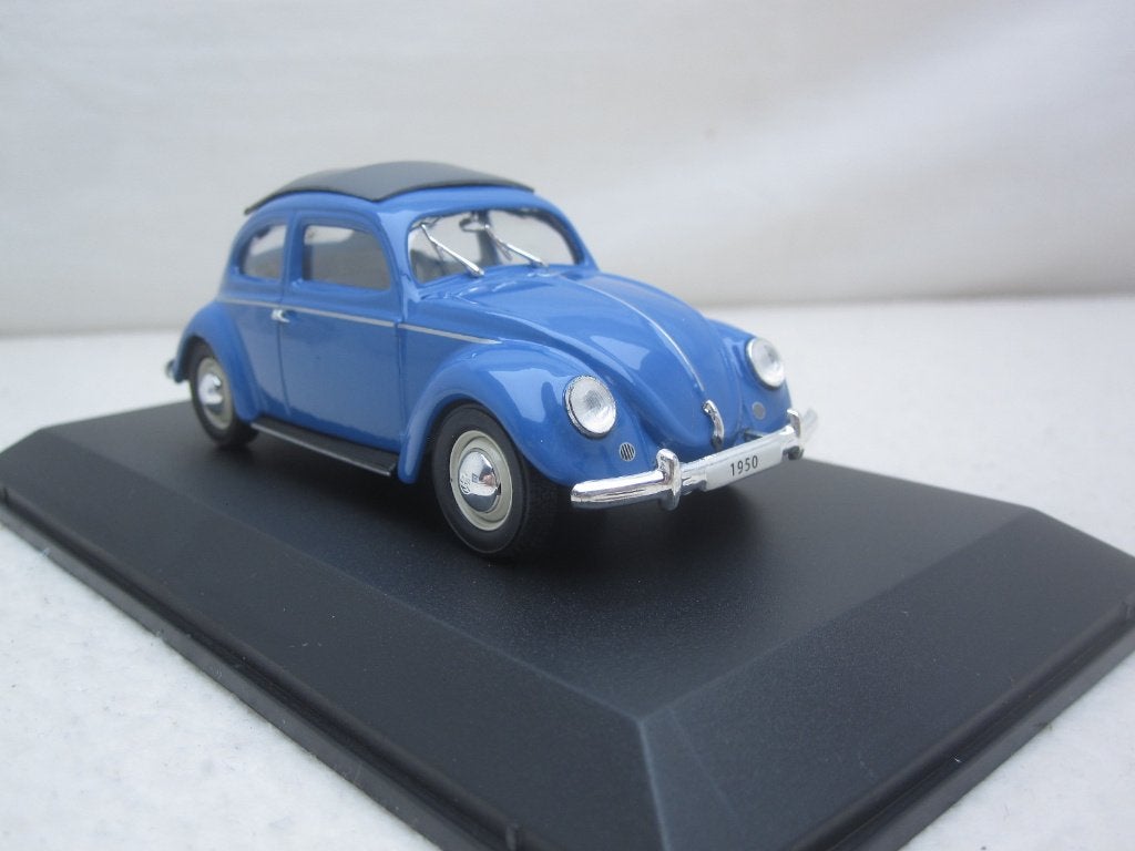 Volkswagen Kever 1950 Bril met sunroof 1:43 Atlas, Ophalen of Verzenden, Nieuw, Auto, Overige merken