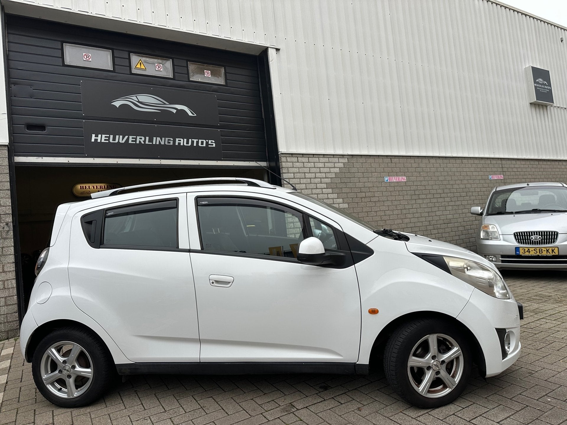 Chevrolet Spark 1.0 16V LS Bi-Fuel | LPG | Airco | 2de Eigen, Auto's, Voorwielaandrijving, Stof, 4 cilinders, Origineel Nederlands