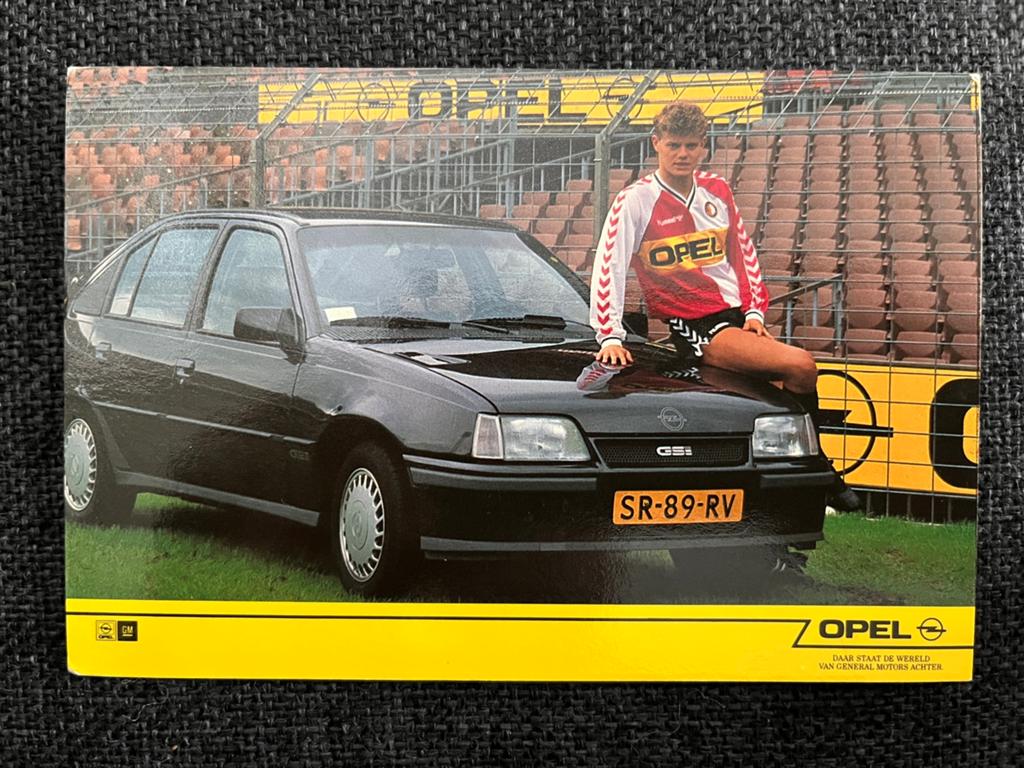 Feyenoord spelerskaart Krommendijk, Ophalen of Verzenden, Gebruikt, Feyenoord, Spelerskaart