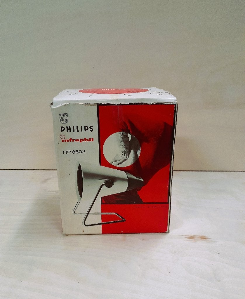 Philips Infraphil HP 3603 Infraroodlamp - Vintage, Overige typen, Kunststof, Vintage, 25 cm