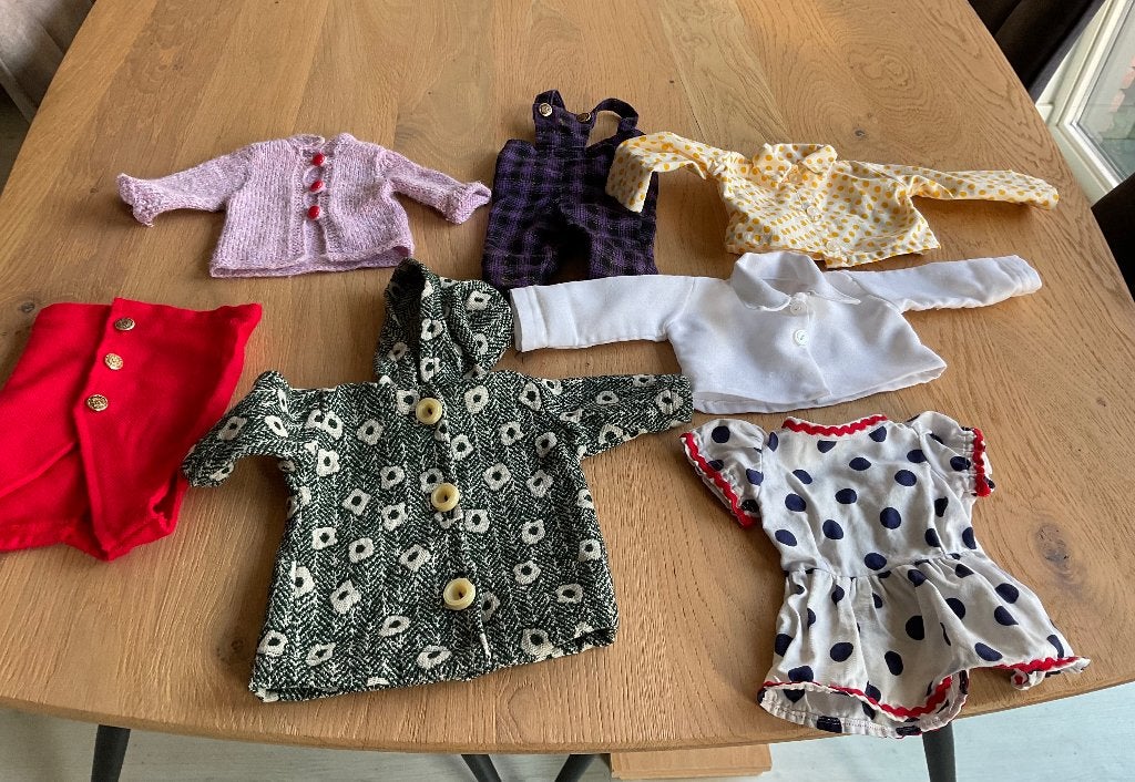 Leuke poppenkleertjes, Ophalen, Gebruikt, Babypop