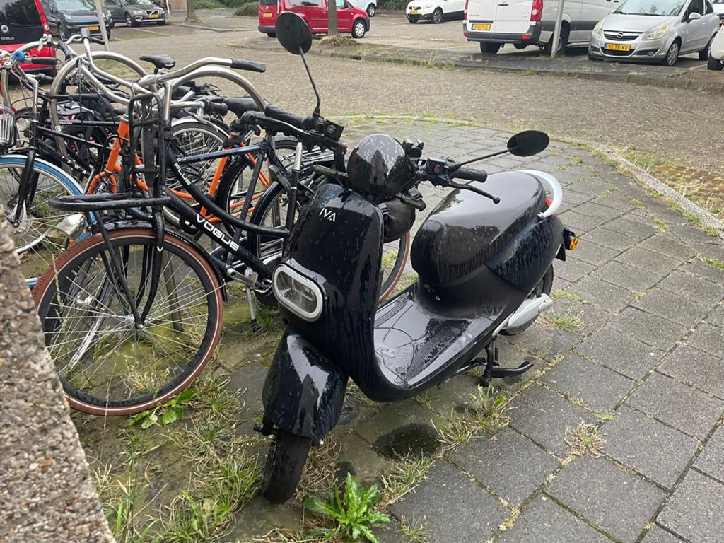 IVA E-GO S5 Elektrische Scooter - Zwart, Ophalen of Verzenden, Gebruikt, Elektrisch, Overige merken