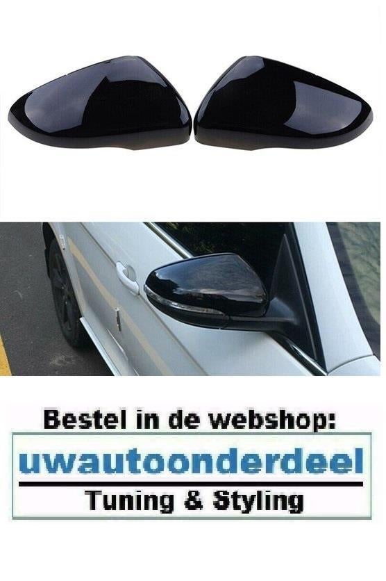 Spiegel Spiegelkap Glans Zwart Geschikt voor VW Golf 6 GTI G, Verzenden