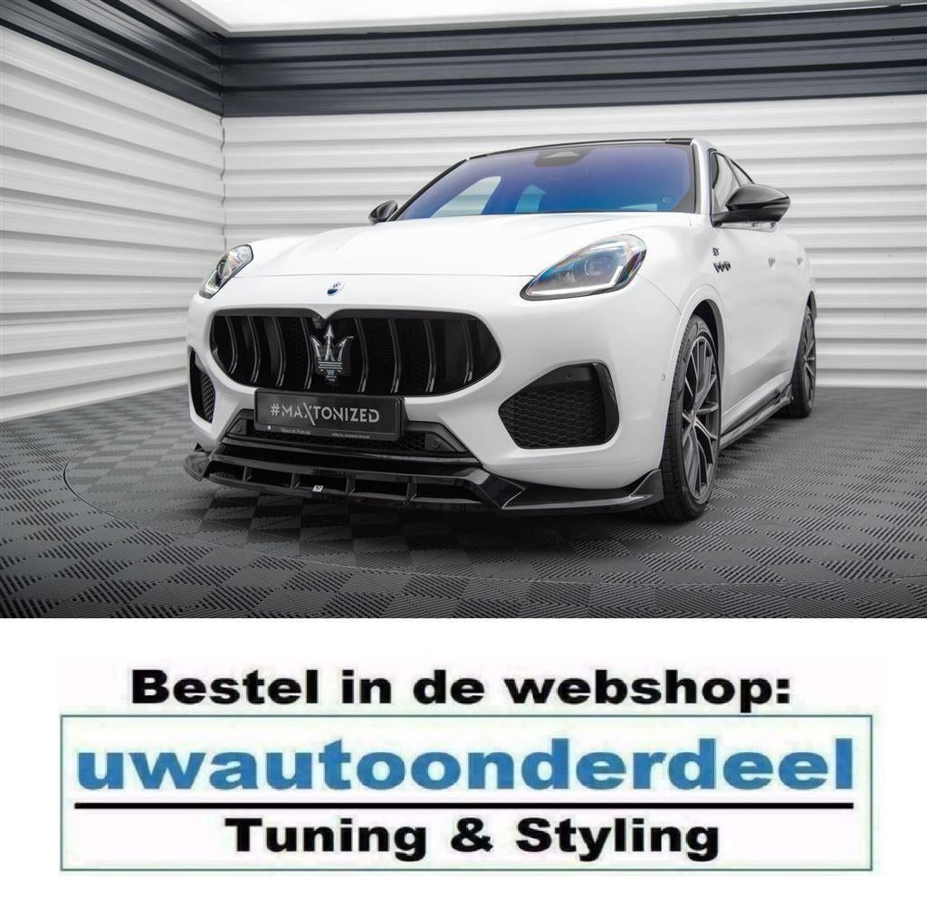 Maxton Design Spoiler Splitter Lip Maserati Grecale GT Moden, Verzenden