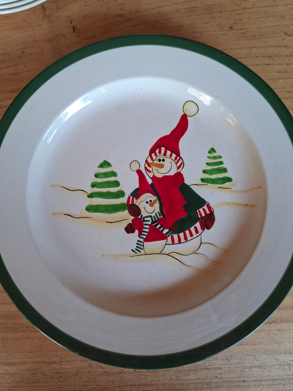 groot kerstbord 30 cm, Diversen, Kerst, Ophalen of Verzenden