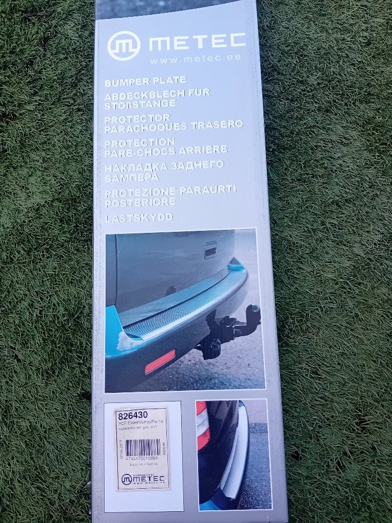 Bumperplaat Peugeot Expert / Citroen Jumpy 16- *METEC*, Auto diversen, Ophalen of Verzenden