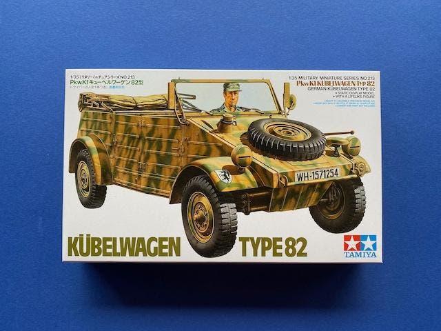 Tamiya kubelwagen met huifje 1/35 35213 TX0102, Tank, Verzenden, 1:32 tot 1:50, Nieuw