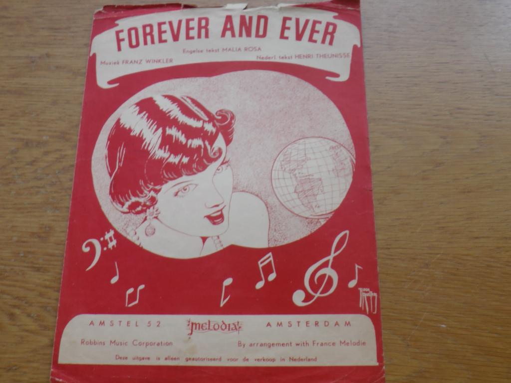 Forever and ever, Muziek en Instrumenten, Ophalen of Verzenden, Gebruikt, Artiest of Componist, Populair