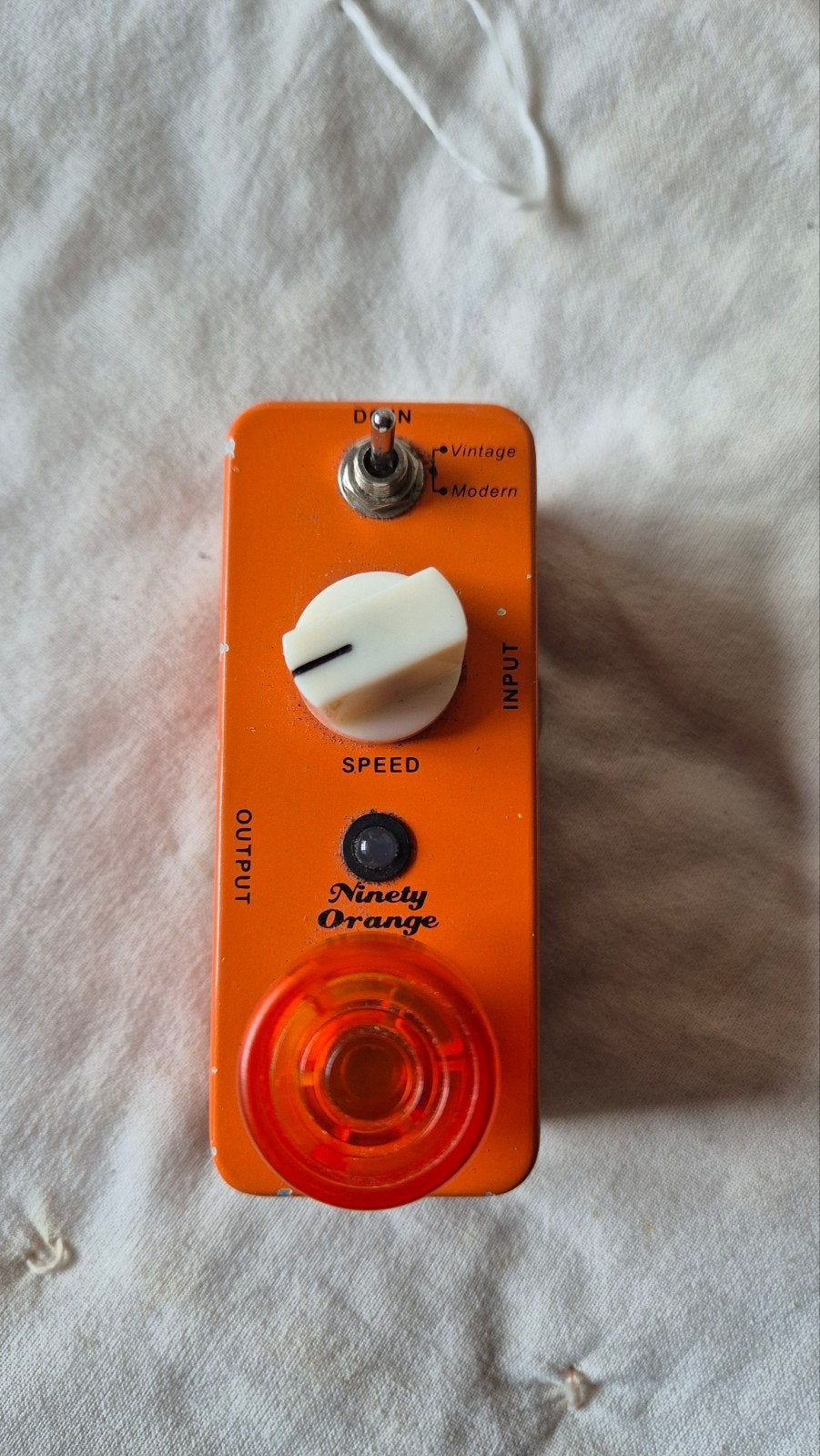 Mooer Ninety Orange Phaser analoog phaser-gitaareffectpedaal, Ophalen of Verzenden, Gebruikt, Overige typen