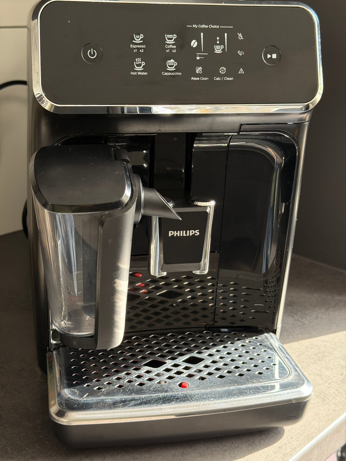 Philips Volautomatische Espressomachine - Zwart EP2231, Witgoed en Apparatuur, Afneembaar waterreservoir, Espresso apparaat, Zo goed als nieuw