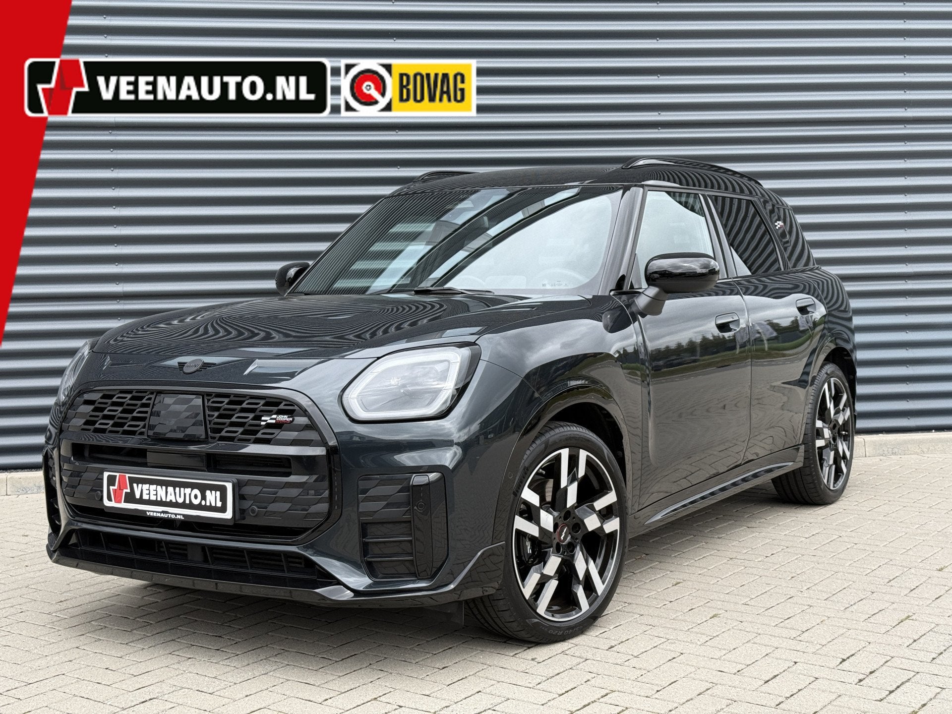 MINI Countryman 1.5 C John Cooper Works S (bj 2024), Auto's, Dealer onderhouden, Gebruikt, Zwart, Parkeerassistent