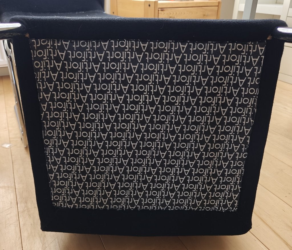 Artifort Maxxx eetkamerstoelen zwart (5 stuks), Ophalen, Zwart, Zo goed als nieuw, Stof