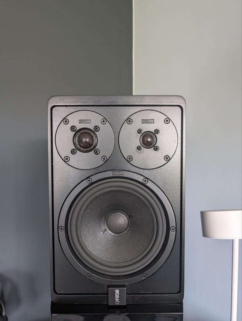 Canton karat 100, Ophalen of Verzenden, 60 tot 120 watt, Front, Rear of Stereo speakers, Overige merken