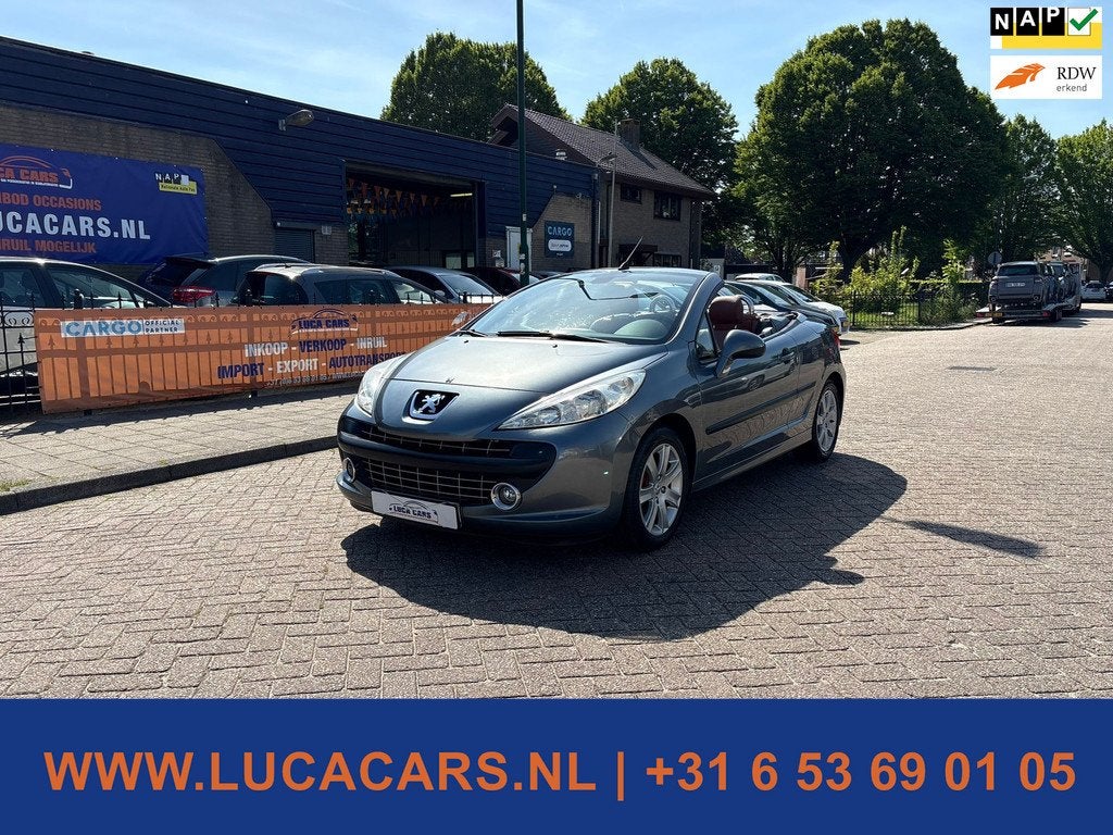 Peugeot 207 CC 1.6 VTi XS NIEUWE APK!, Voorwielaandrijving, 15 km/l, Gebruikt, 4 cilinders