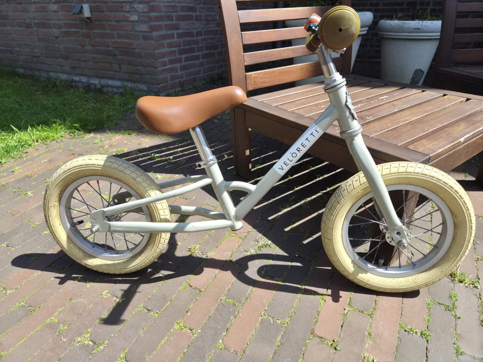 Veloretti loopfiets in goede staat, Fietsen en Brommers, Fietsen | Kinderfietsjes, Ophalen, Gebruikt, 16 tot 20 inch