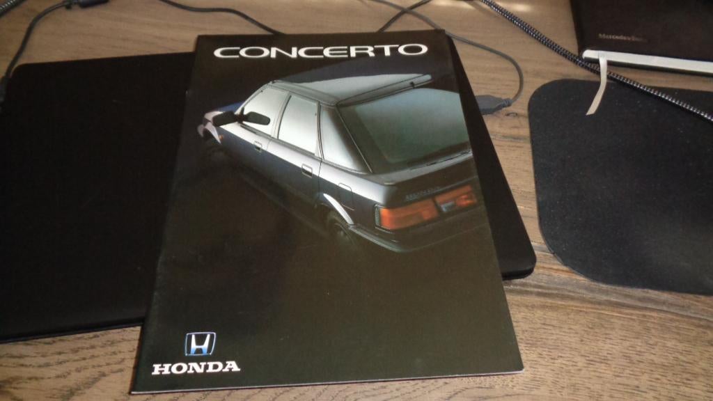 Folder HONDA  CONCERTO, Verzenden, Nieuw, Honda