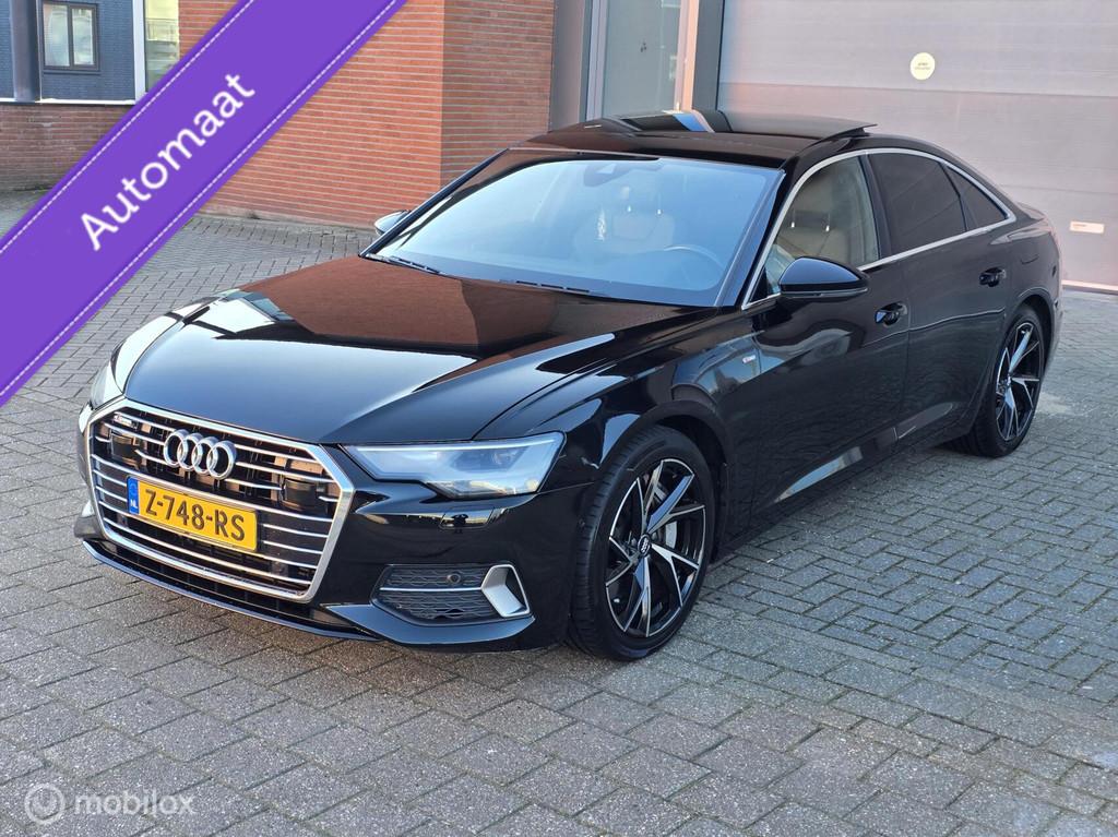 AudiA6Limousine50TFSIequattro S edition300pk-Pano✅️, Automaat, Gebruikt, Euro 6, 4 cilinders