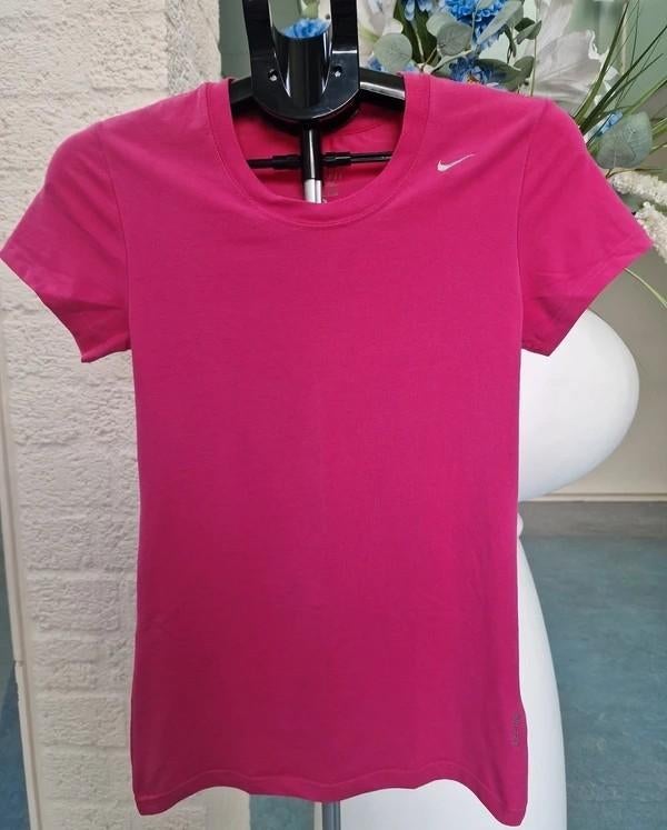 Nike Dri-FIT Sportshirt Roze S (36/38), Ophalen of Verzenden, Gedragen, Maat 36 (S), Roze